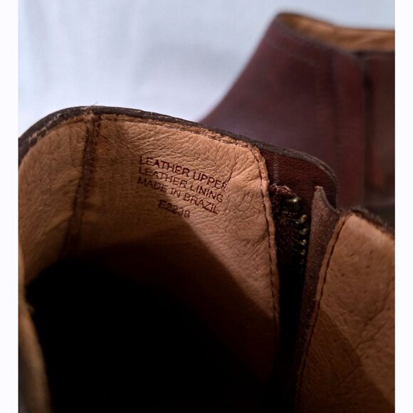 Carlos Santana Leather Ankle Bootie NWOB - size 7.5 - Picture 8 of 13